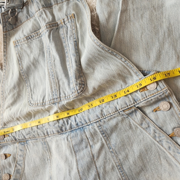 GAP Womens Light Blue Overalls, Size XS - Picture 6 of 7
